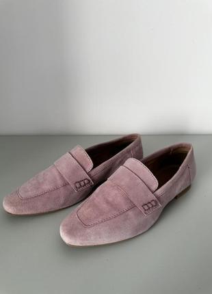 Замшеві лофери/мокасини asos