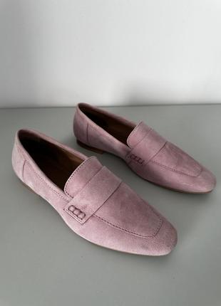 Замшеві лофери/мокасини asos