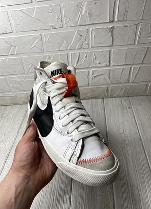 Кеды высокие nike кожаные 2