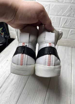 Кеды высокие nike кожаные 6