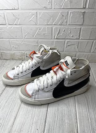 Кеды высокие nike кожаные 4