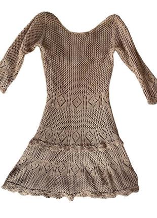 Вʼязане плаття сукня moda international