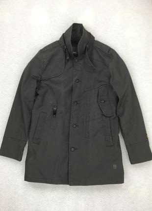 Мужской плащ g-star raw garber trench m куртка пальто тренч gstar