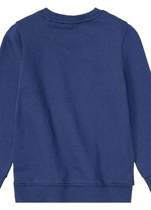 Костюм (світшот і штани) для дівчинки lupilu lidl 392593 098-104 см (2-4 years) синій4 фото