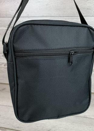 Барстека reebok, мужская сумка через плечо, текстильная барсетка на три отделения, брендовая сумка4 фото