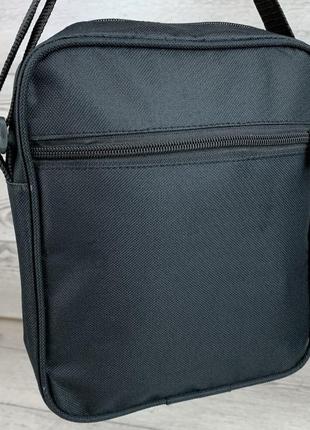 Барстека nike, мужская сумка через плечо, текстильная барсетка на три отделения, брендовая сумка4 фото