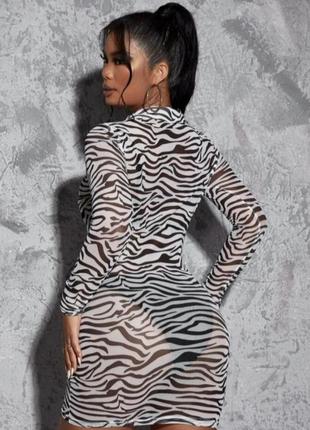 Сукня рубашка прозора