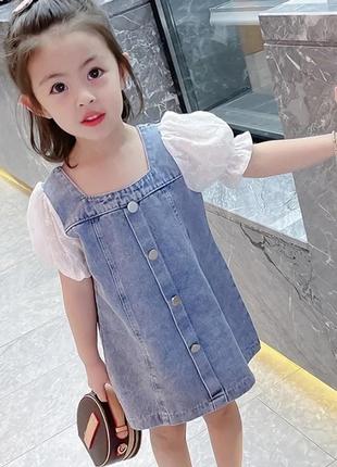 Дитяча літня сукня сарафан для дівчинки