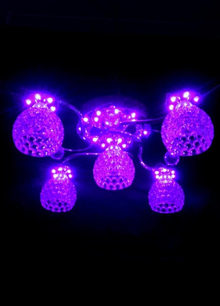 Люстра с цветной светодиодной подсветкой