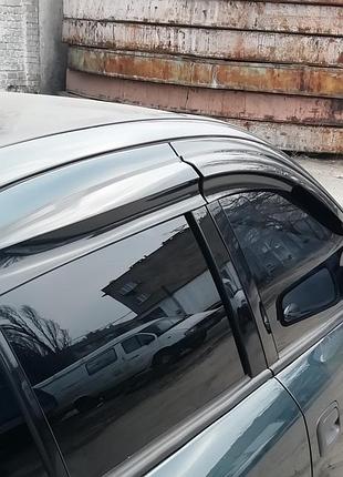 Ветровики sd/hb (4 шт., sunplex sport) для opel astra g classic 1998-2012 гг