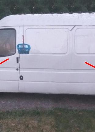 Накладки на арки (4 шт, чорні) для ford transit 1991-2000 рр