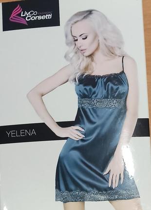 Сорочка-пеньюар та стрiнги livija corsetti, р.l-xl. виробник польща.