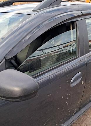 Ветровики на окна (4 шт., sunplex sport) для dacia duster 2008-2018 гг