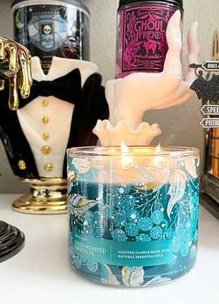 Свічка ароматизована cocoa-roasted chestnuts bath and body works 411g