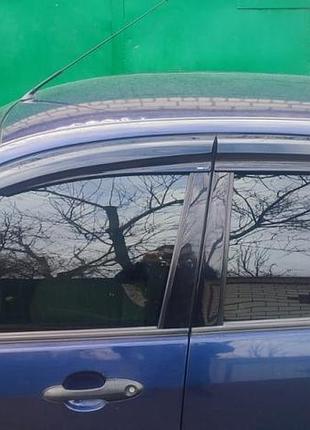 Ветровики sd (4 шт., sunplex sport) для ford focus i 1998-2005 гг