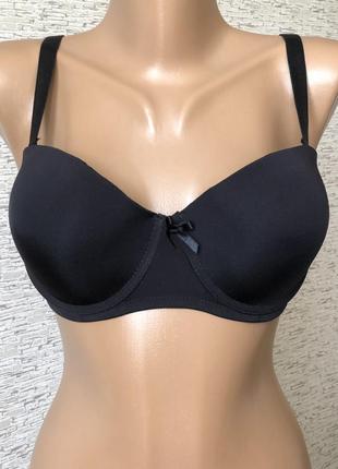 Гладкий бюстгальтер балконет