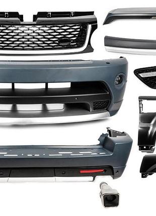 Обвес autobiography с крыльями (полный комплект) для range rover sport 2005-2013 гг