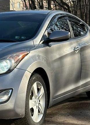 Ветровики на окна (4 шт., sunplex sport) для hyundai elantra (md/ud) 2011-2015 гг