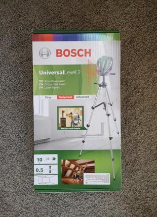 Лазерный уровень нивелир bosch