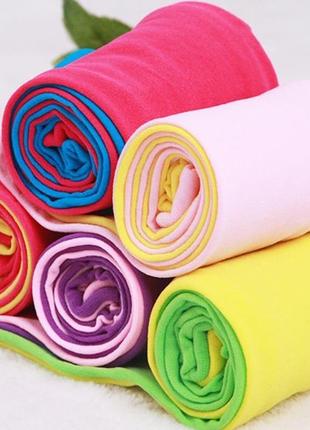 Дитячі синьо-жовті двоколірні капронові колготки