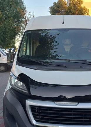 Дефлектор капота 2014-2026 (eurocap) для peugeot boxer