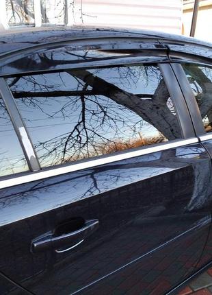 Ветровики sd (4 шт., sunplex sport) для opel vectra c 2002-2008 гг