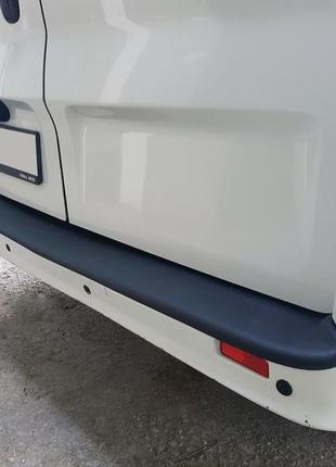 Накладка на задний бампер eurocap (abs) для opel vivaro 2001–2015 гг