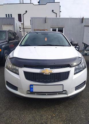 Дефлектор капоту (eurocap) для chevrolet cruze 2009-2015 рр