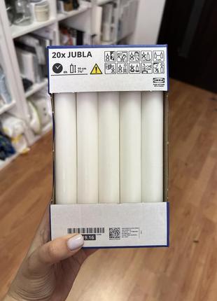 Свечи 20 шт ikea
