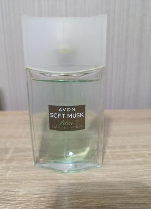 Туалетна вода soft musk delice, 50 мл