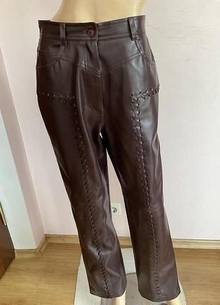 Красивые брюки из искусственной кожи/ m/ brend together