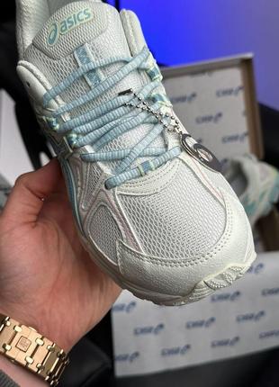 Кроссовки Vivienne Westwood x Asics Gel-Kayano 27 Vapor Black white/turquoise4 фото