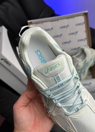 Кроссовки Vivienne Westwood x Asics Gel-Kayano 27 Vapor Black white/turquoise5 фото