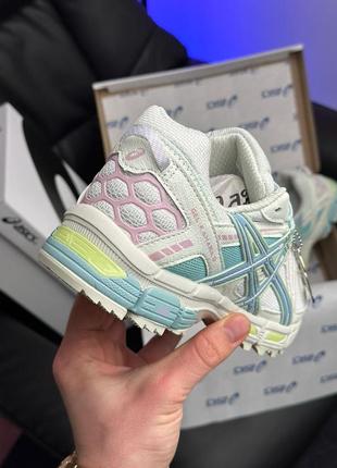 Кроссовки Vivienne Westwood x Asics Gel-Kayano 27 Vapor Black white/turquoise3 фото