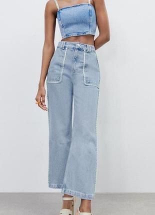 Крутые джинсы zara