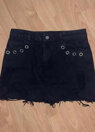 Джинсовая юбка