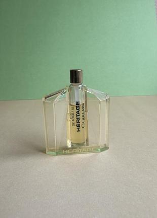 Guerlain heritage туалетна вода оригінал вінтаж мініатюра