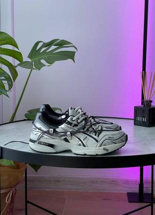 Мужские кроссовки асикс / asics gel-1090 x anderson bell black silver