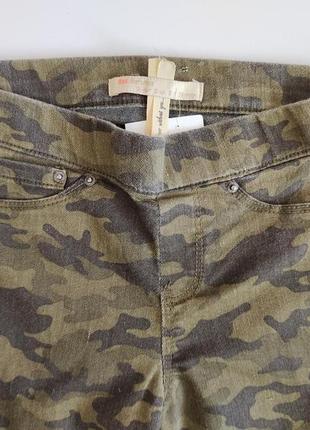 Стильные женские брюки джеггинсы bershka, р.xs/s4 фото