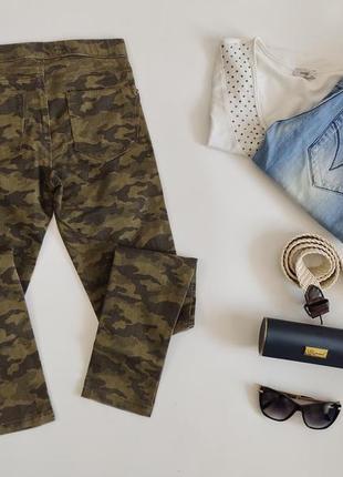 Стильные женские брюки джеггинсы bershka, р.xs/s5 фото