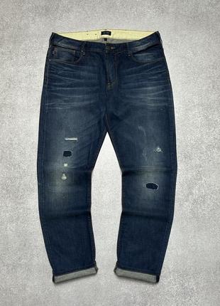 Джинси Slim Fit Paint Splash jeans bodycon L32