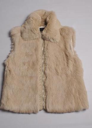Хутряна жилетка натуральна max mara weekend - us6 uk8