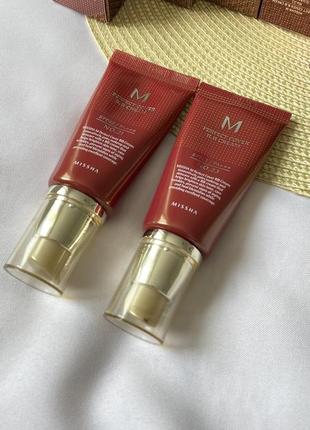 Bb крем missha m perfect cover bb cream spf42 pa++4 фото