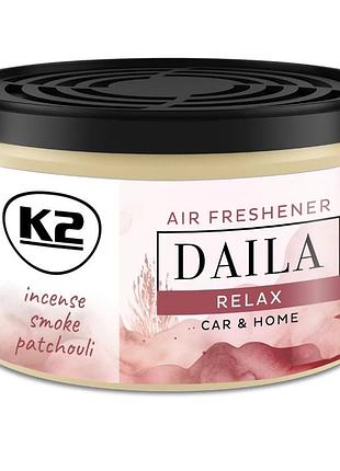Ароматизатор для салону авто k2 daila "релакс" 30 г — (v874)