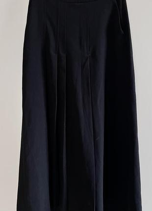 Стильные брюки-кюлоты с асимметричной сборкой zara