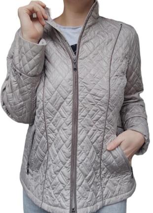 Легкая стеганая куртка, большой размер