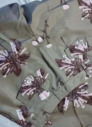 Брюки шовк prada 4