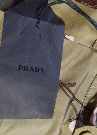 Брюки шовк prada 3