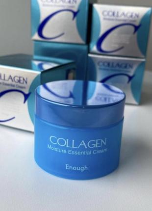 Крем для обличчя enough collagen moisture essential cream із зволожуючим ефектом