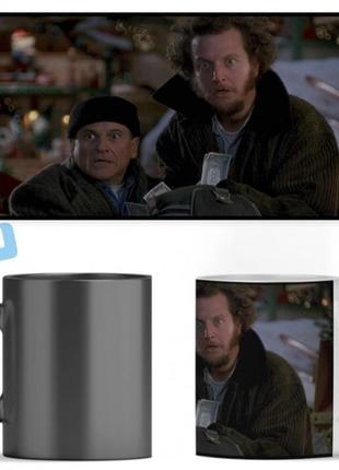 Чашка хамелеон christmas series home alone один удома aurora